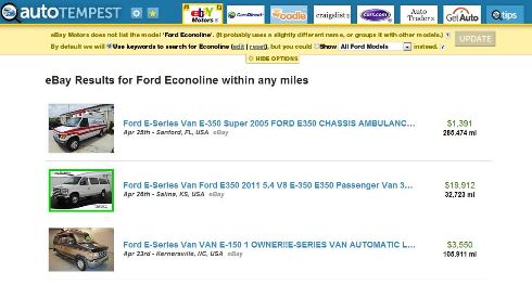 ford econoline for sale craigslist